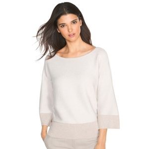 White House Black Market Drop Shoulder Pullover